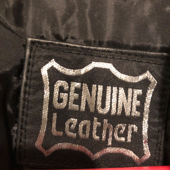 Vintage Leather Motorcycle Women’s Jacket - Picture 4 of 9